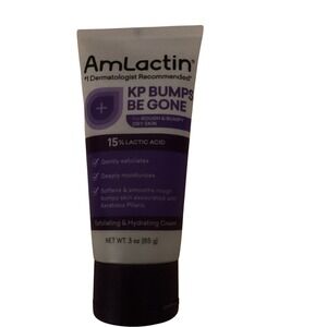 AmLactin KP Bumps Be Gone For Rough Bumpy Skin Hydrating Cream 3 oz SEALED NEW
